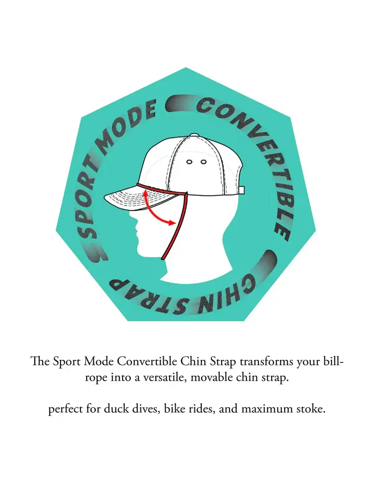 Vissla Lay Day 2 Hybrid Eco Hat Phantom