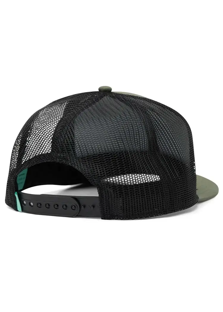 Vissla Solid Sets Eco Trucker Hat Army