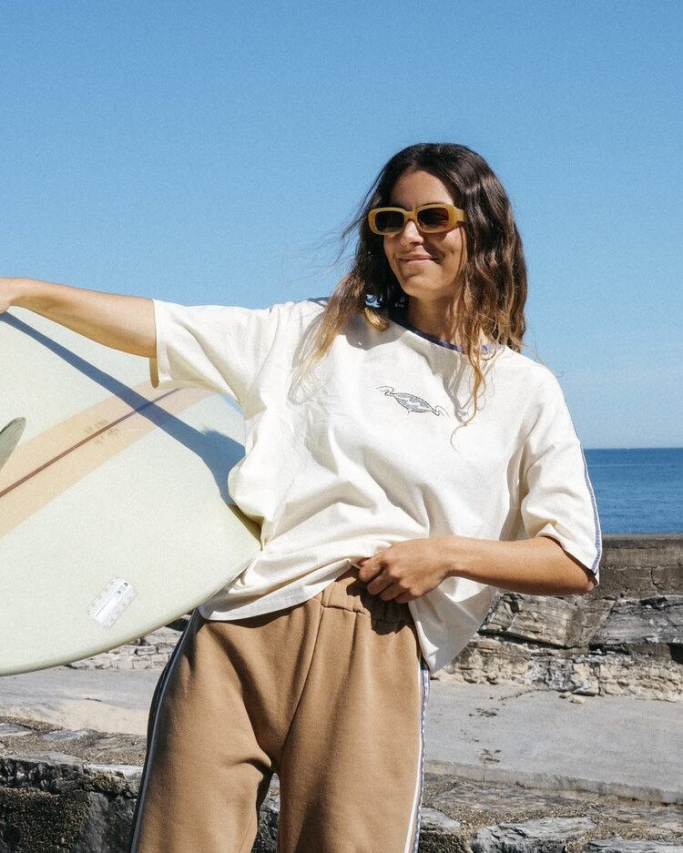 Billabong Since 73 Barrels Tee White Cap