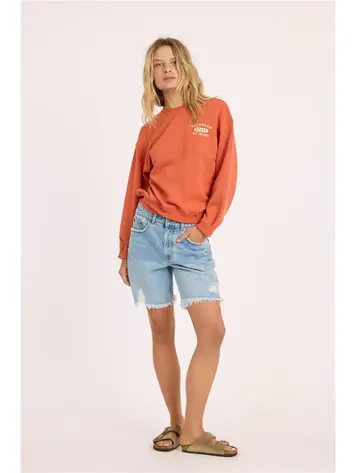 Sisstr Calm Seas Ls Crew Cayenne