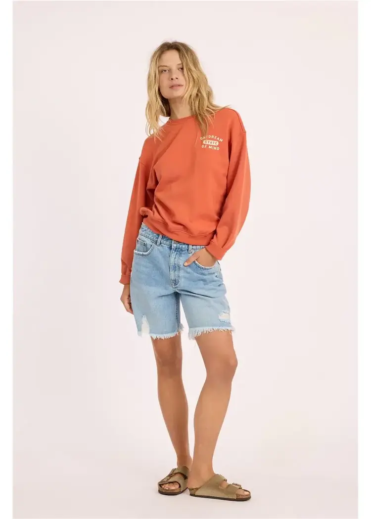 Sisstr Calm Seas Ls Crew Cayenne