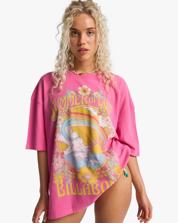 Billabong Summer Of Love Tee Guava