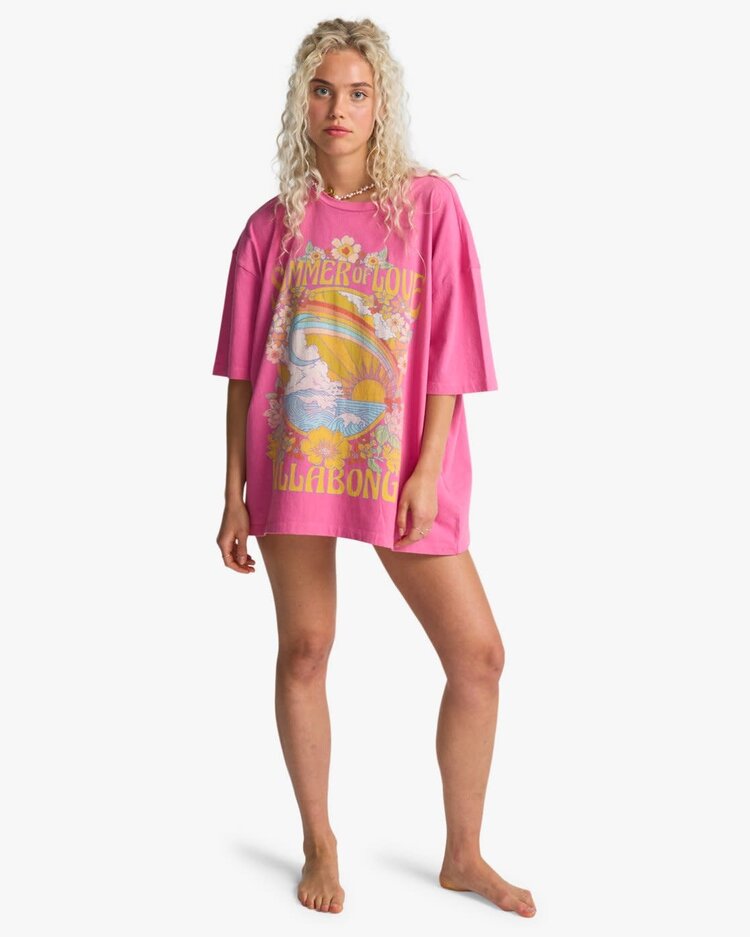 Billabong Summer Of Love Tee Guava
