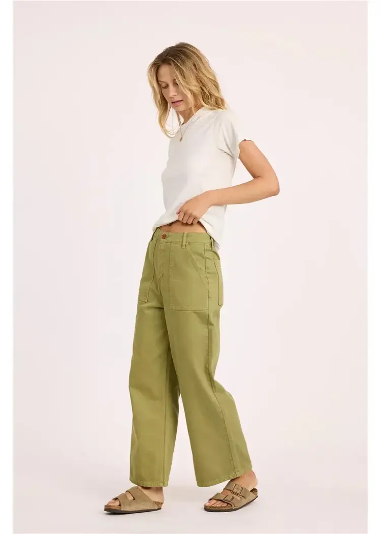Sisstrevolution Blake Denim Pant Seaweed