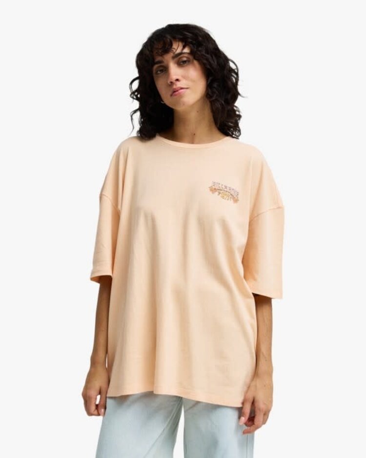 Billabong Waterfall Tee Soft Peach