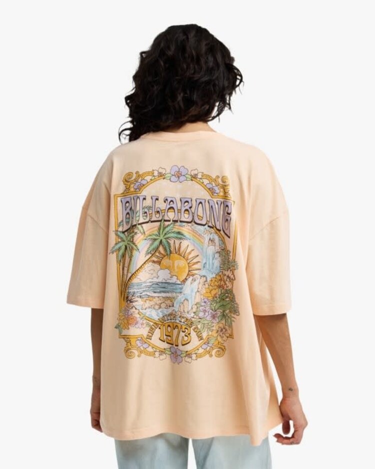 Billabong Waterfall Tee Soft Peach