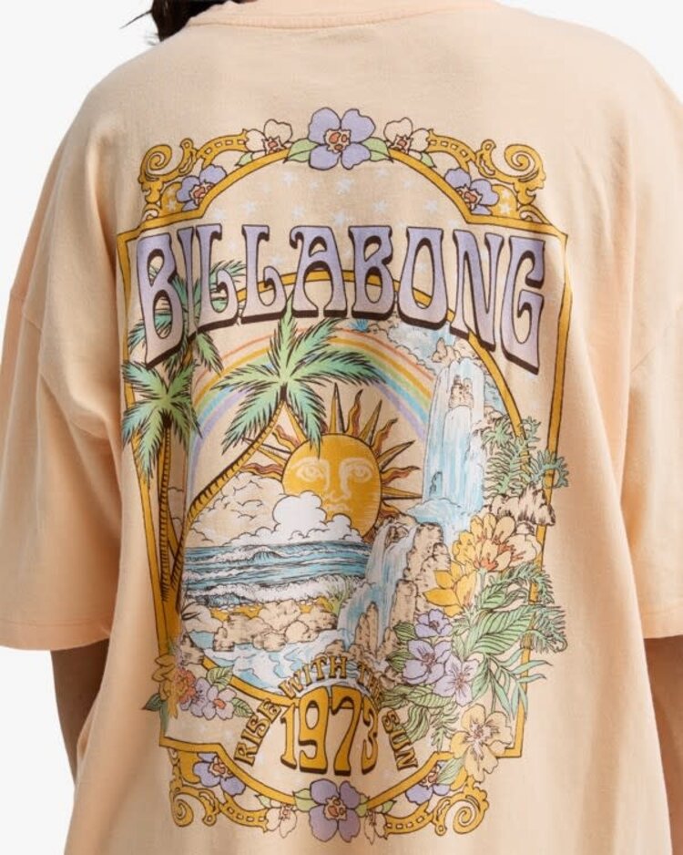 Billabong Waterfall Tee Soft Peach
