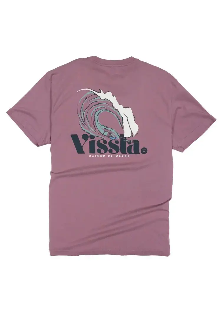 Vissla Raised Tee Plum