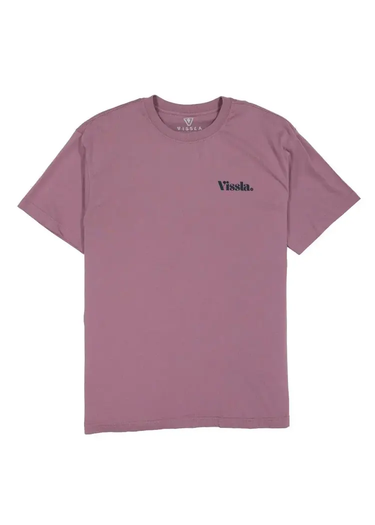 Vissla Raised Tee Plum