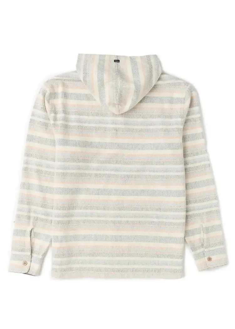 Vissla Descanso Heavy Flannel Popover Bone