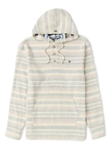 Vissla Descanso Heavy Flannel Popover Bone