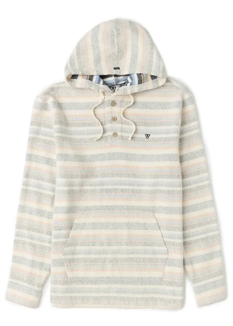 Vissla Descanso Heavy Flannel Popover Bone