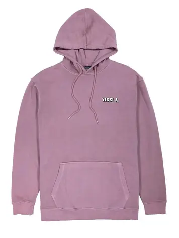Vissla Drop Down Eco Fleece Hoodie Rose