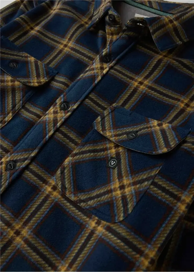 Vissla Eco-zy Polar Flannel Dark Naval