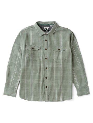 Vissla Central Coast Eco Flannel Aloe