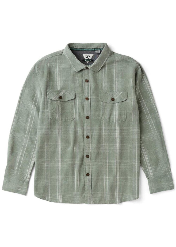 Vissla Central Coast Eco Flannel Aloe