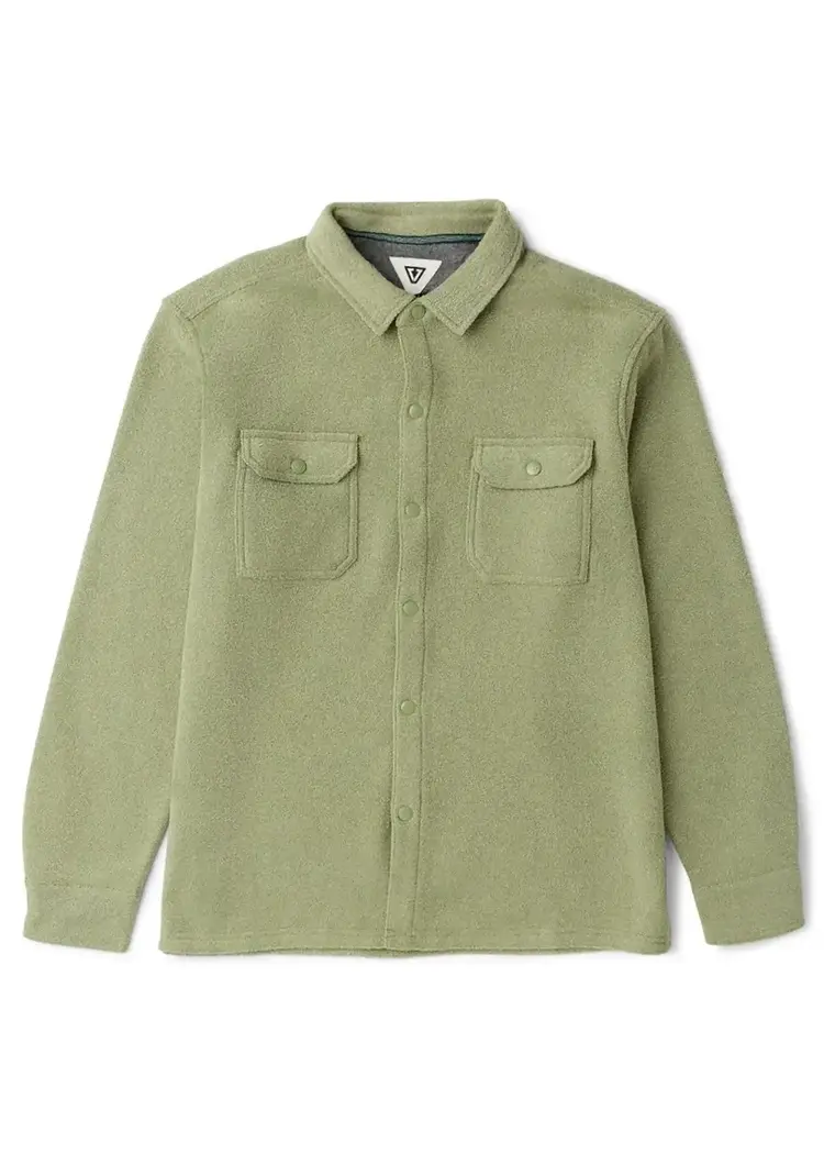 Vissla Looper Polar Terry Eco Shirt Sage