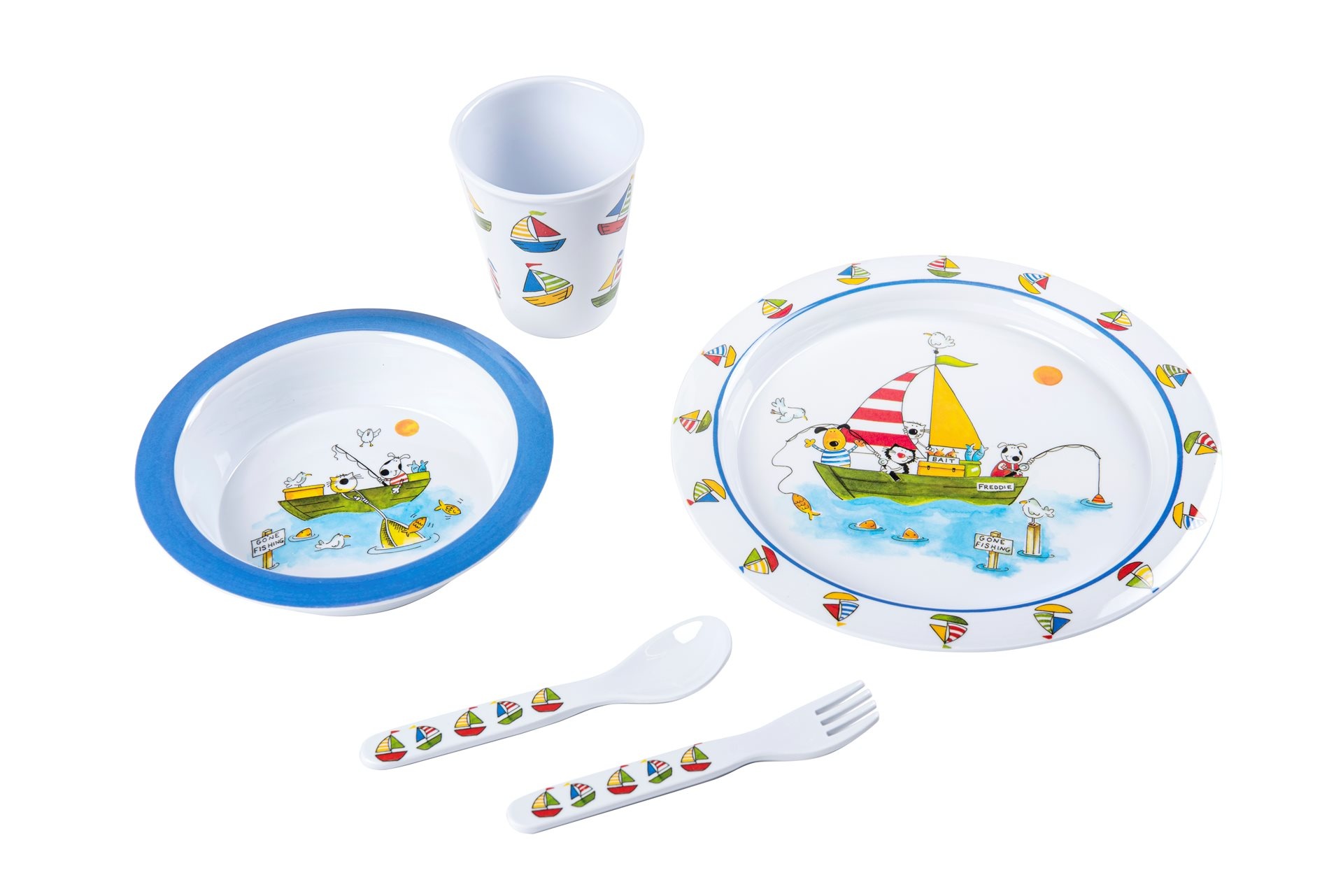 Flamefield Kinderservies set - 5 -delig