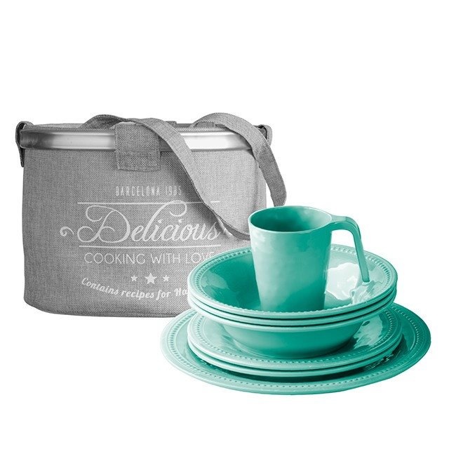 Harmony Serviesset 16-delig Acqua