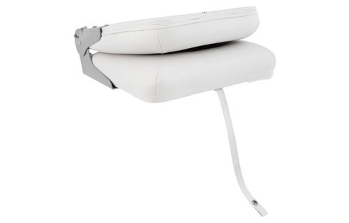 Bootstoel klapbaar | Wit/|Grijs