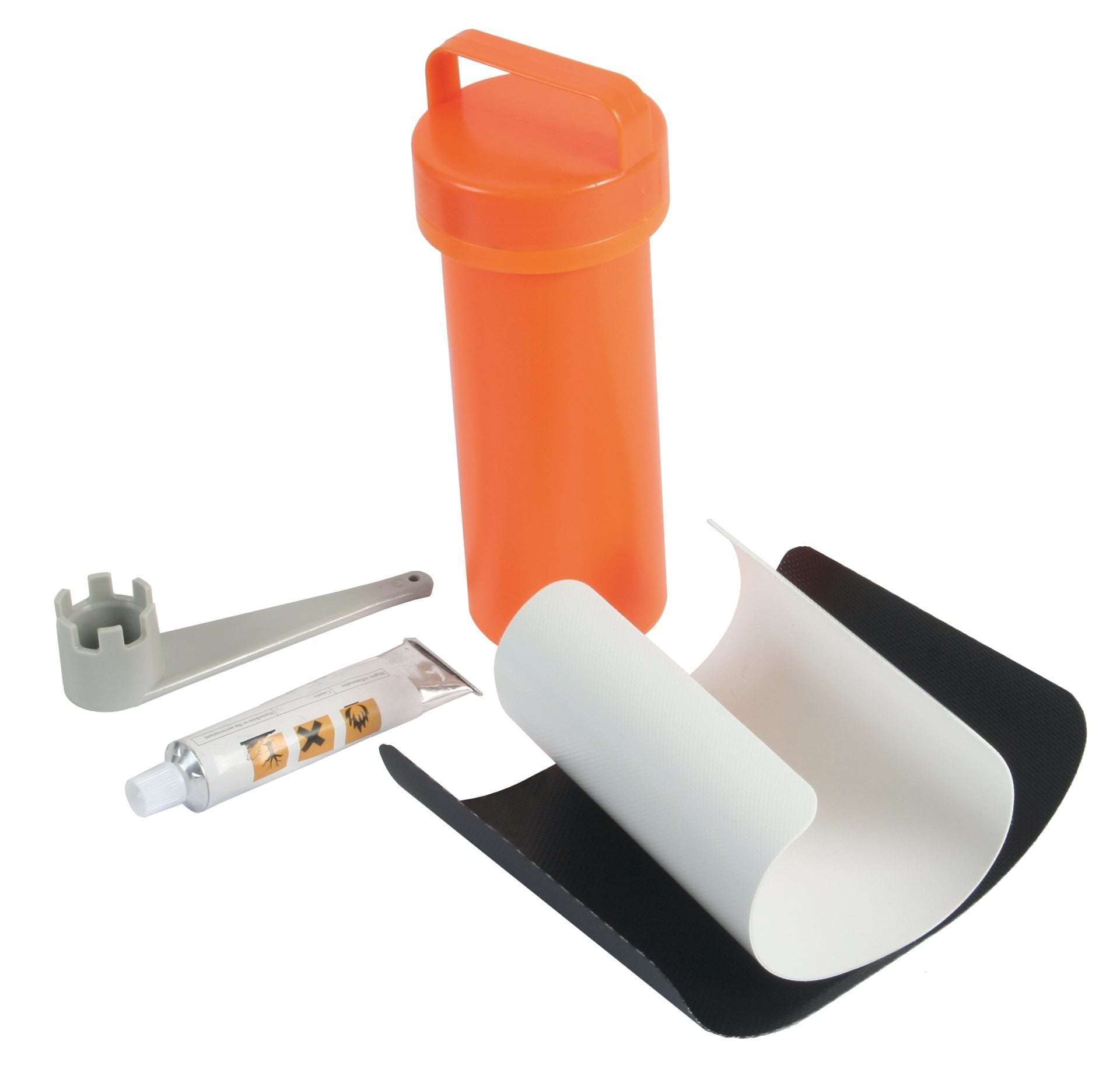 Allpa PVC Reparatieset voor rubberboot (wit)