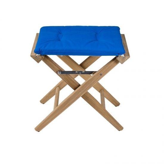 Regisseurskruk | Kobalt blauw