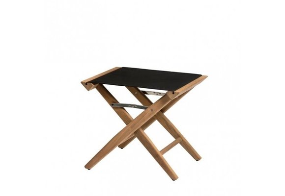 Regisseurskruk | Zwart canvas