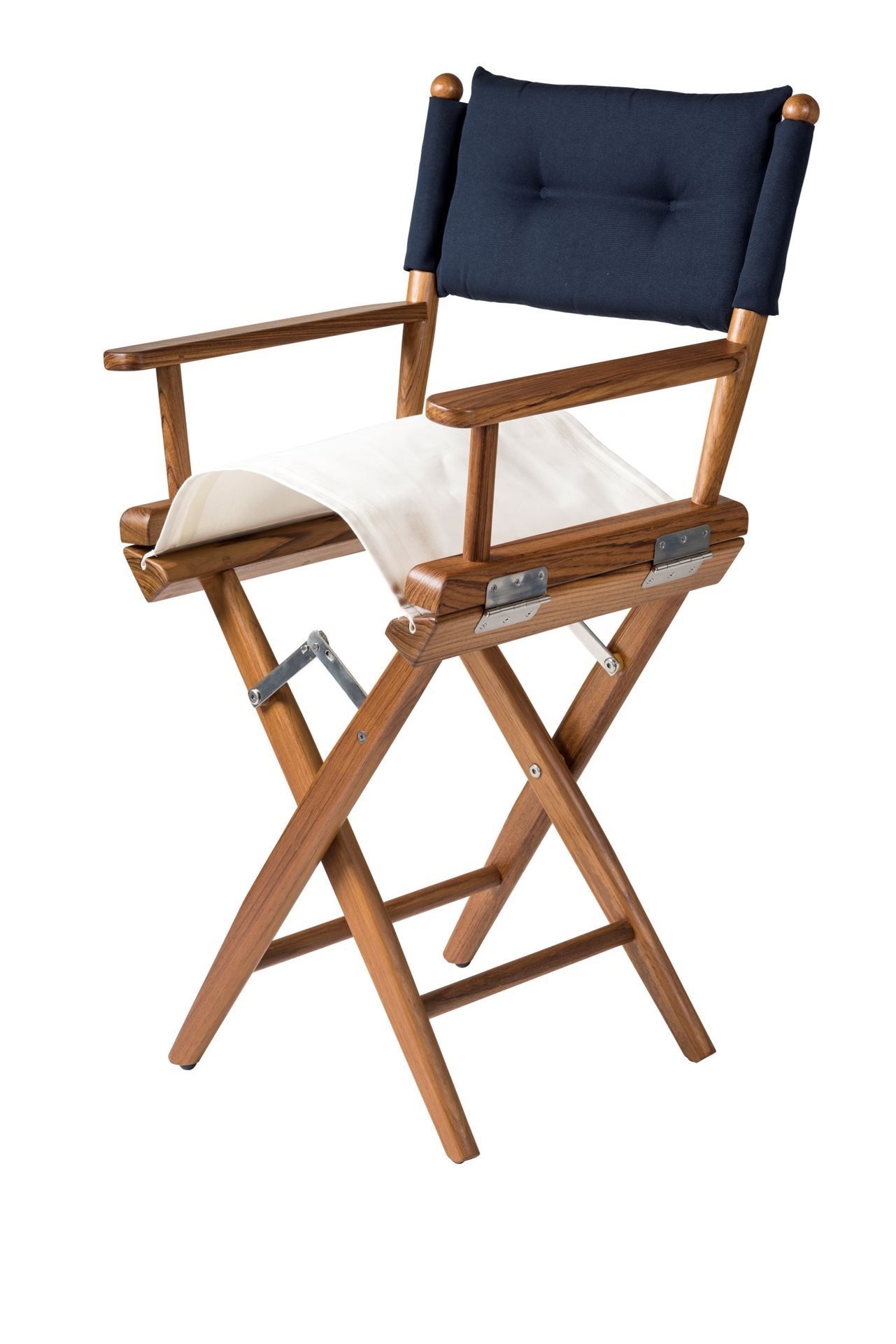 Regisseursstoel I | Navy/Wit deluxe