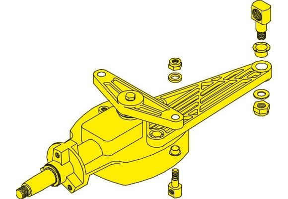 SeaStar Stuurkop 270° Jet boat besturing