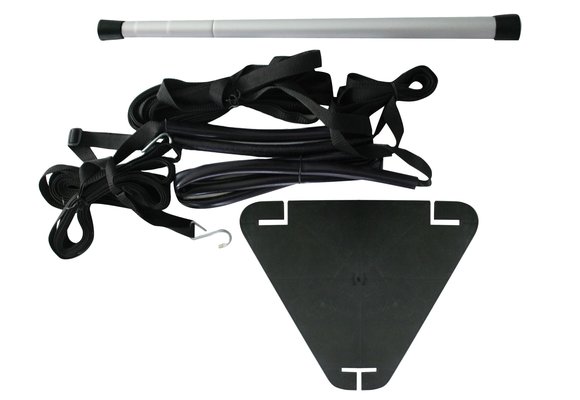 Allpa Universele dekzeilsteun-set  telescopische 50-116cm