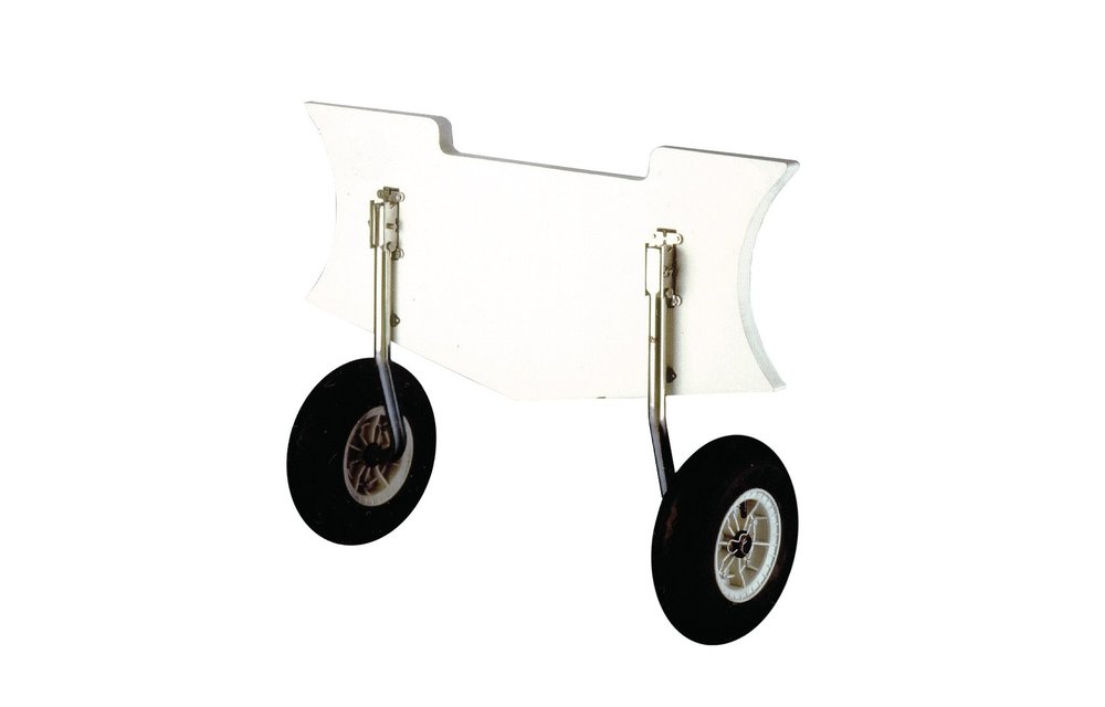 Allpa RVS transportwielen voor rubberboot max. 150kg (opklapbaar)