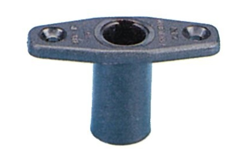 Allpa Kunststof dolpot haaks  Ø17mm  zwart