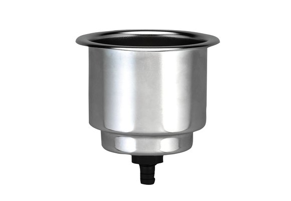 Allpa RVS drankhouder  niet klapbaar  boorgat 90mm  H=110mm