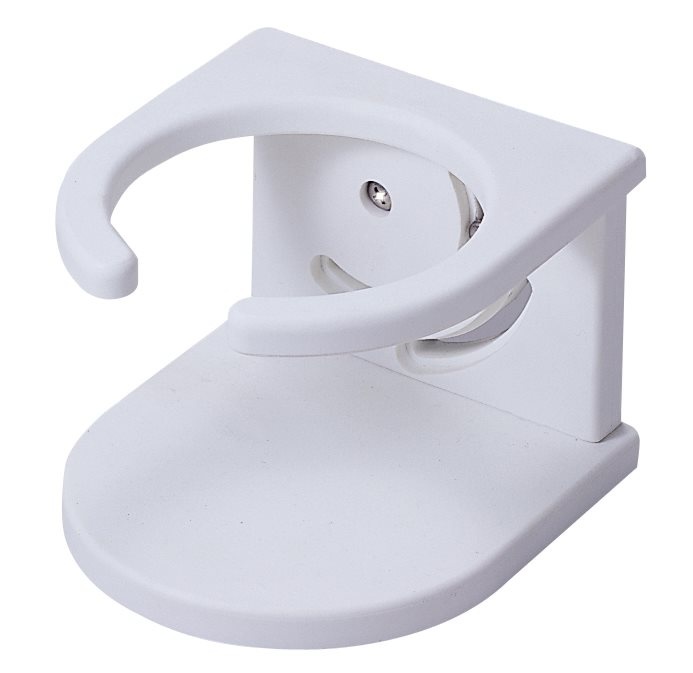 Allpa Kunststof drankhouder  niet klapbaar  voor railingmontage