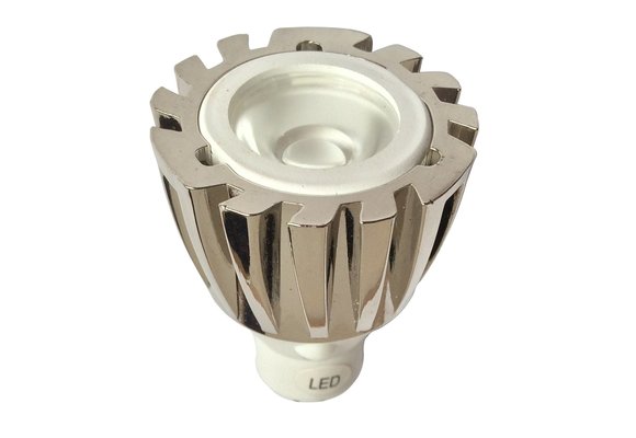 Allpa MR11 LED-vervangingslamp  met aluminium huis  Ø25mm  L=38mm  1x1W  12V  high-power LED