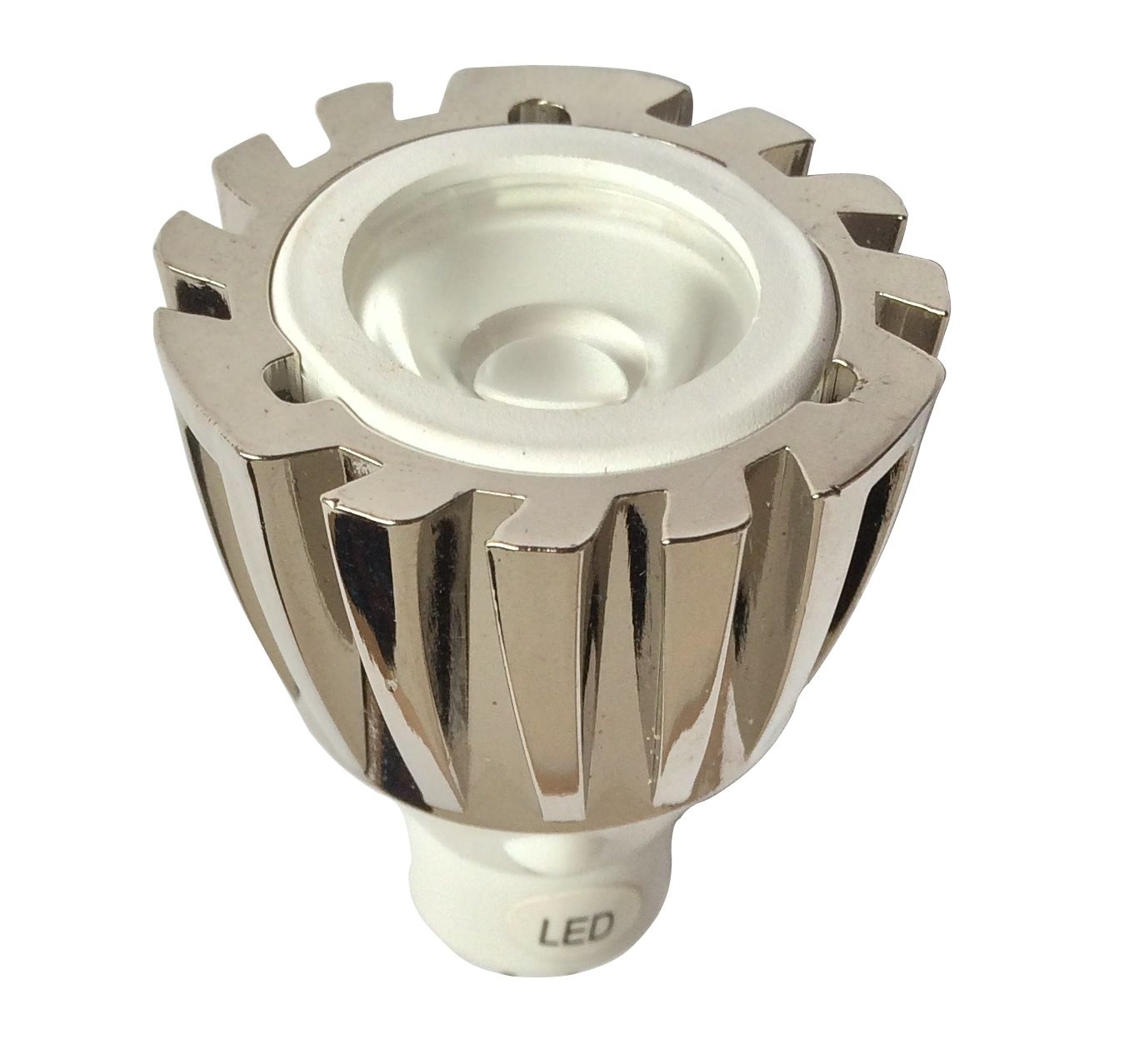 Allpa MR11 LED-vervangingslamp  met aluminium huis  Ø25mm  L=38mm  1x1W  12V  high-power LED