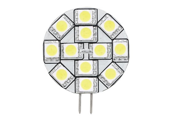 Allpa G4 LED-vervangingslamp  zij-insteek  Ø31mm  12x0 2W  (2 5W) / 10-30V  warm white