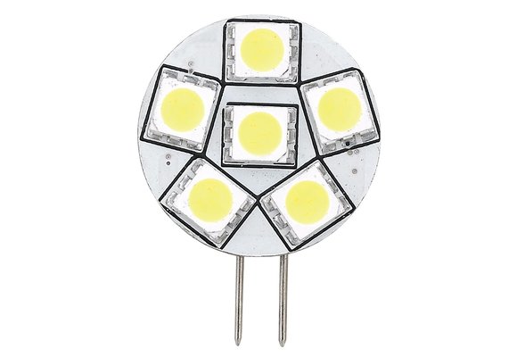 Allpa G4 LED-vervangingslamp  zij-insteek  Ø23mm  6x0 3W (1 8W) / 10-30V  warm white