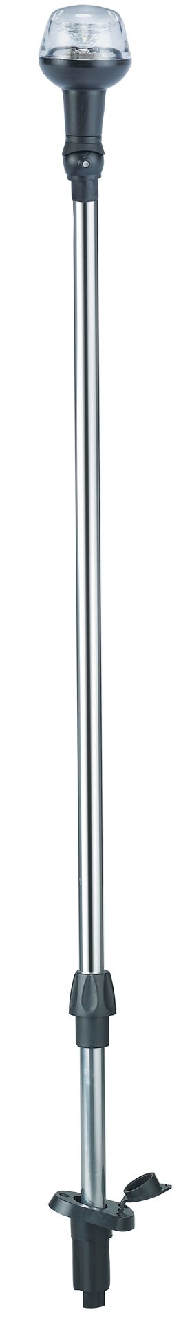 Allpa LED Rondschijnend toplicht  8-30V  360º  LED 1x 0 5W  zwart huis met heldere lens  H=635mm