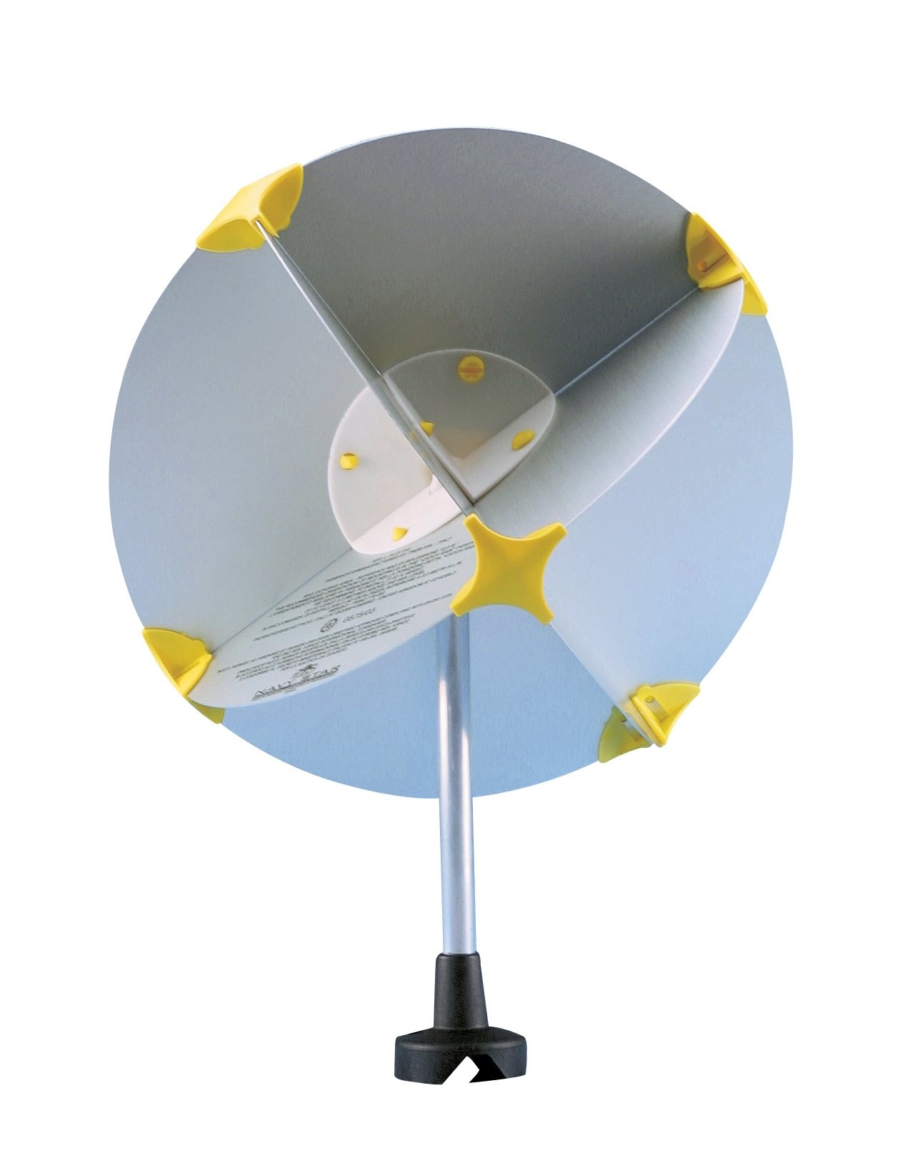 Allpa Aluminium houder radarreflector Navy star voor motorboot (C)