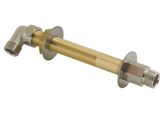 SeaStar bulkhead fittingkit L=3 voor 3/8 tube single cilinder