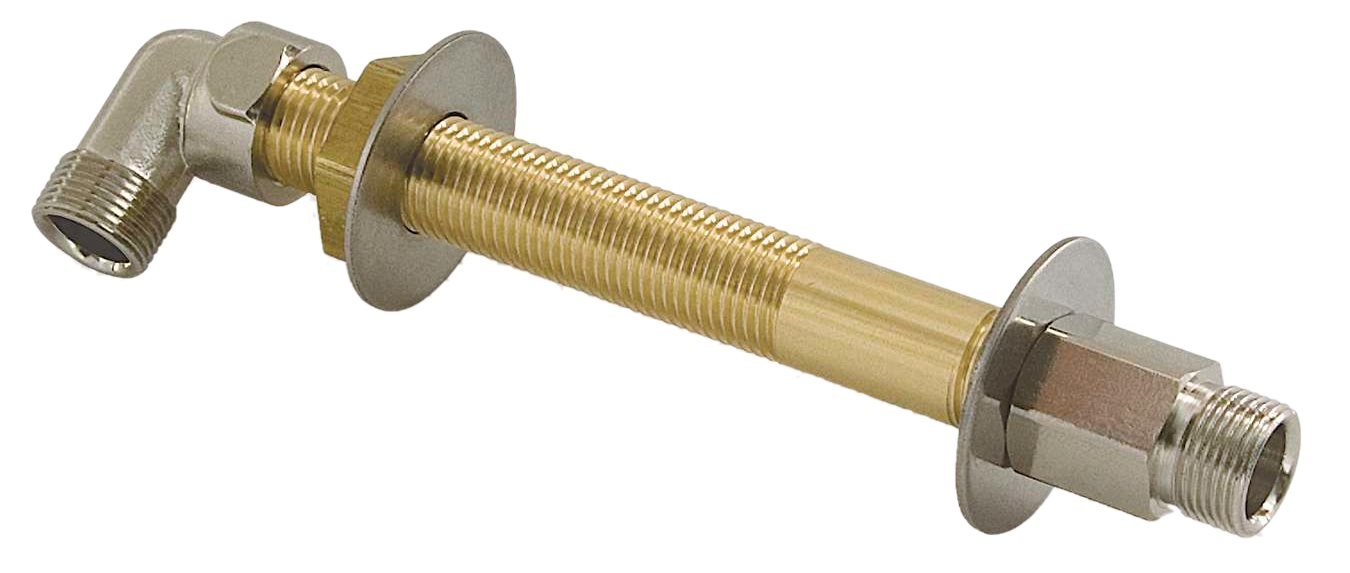 SeaStar bulkhead fittingkit L=3 voor 3/8 tube  single cilinder