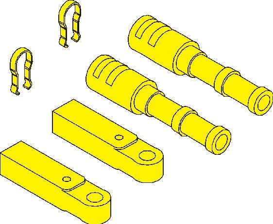 Allpa OMC Sterndrive kit voor kabel CC230 CC330 & CCX633