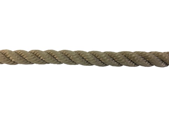 Allpa Allcord-8  geslagen polypropyleen splitfilm  Ø10mm  manilla  haspel 220m (breekkracht 1420kg)