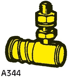 SeaStar Balljoint/snelkoppeling  A344 voor kabels met M10 schroefdraad