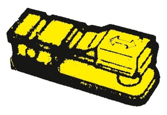 Allpa Vorkeind voor schakel/gaskabels