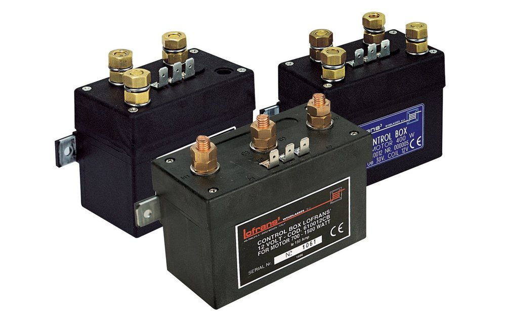 Lofrans windlasses Relaisbox 24V/180A 500-2300W 3-polig waterdicht