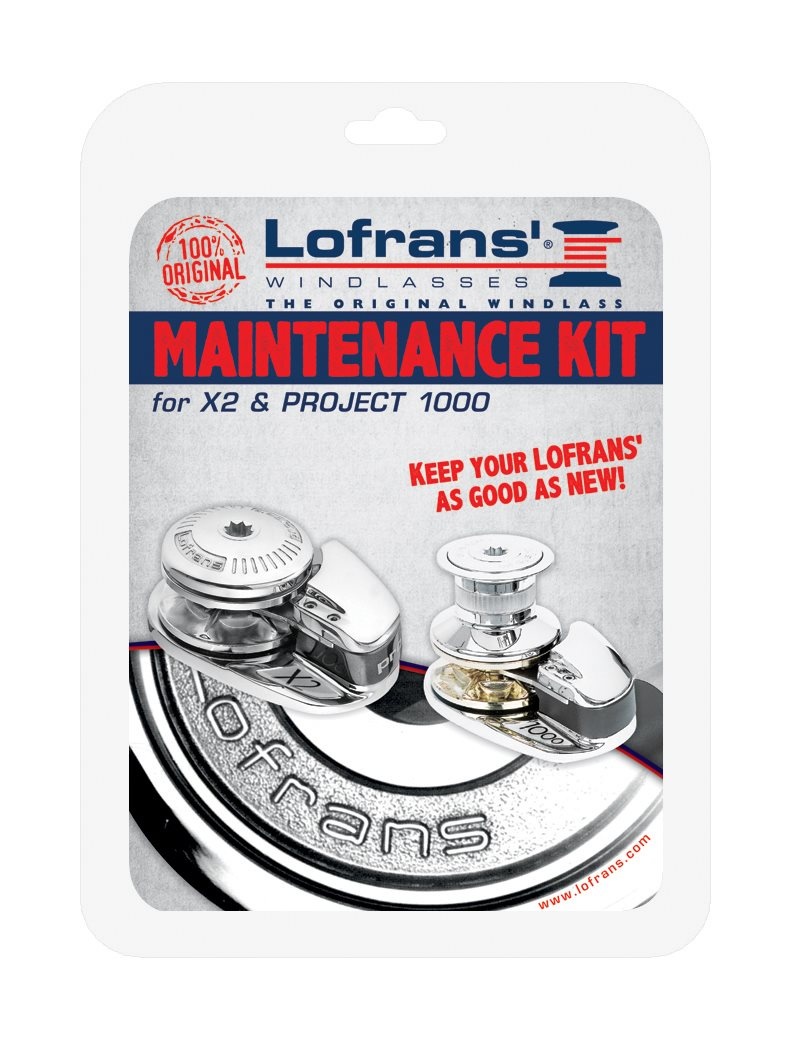 Lofrans - Servicekit ankerlier model X2 + Project 1000