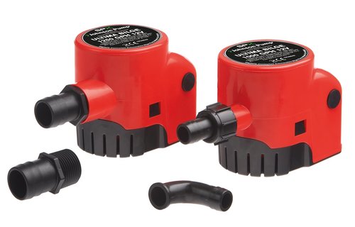 Johnson Ultima bilgepomp  600GPH  12V / 38 L/Min.