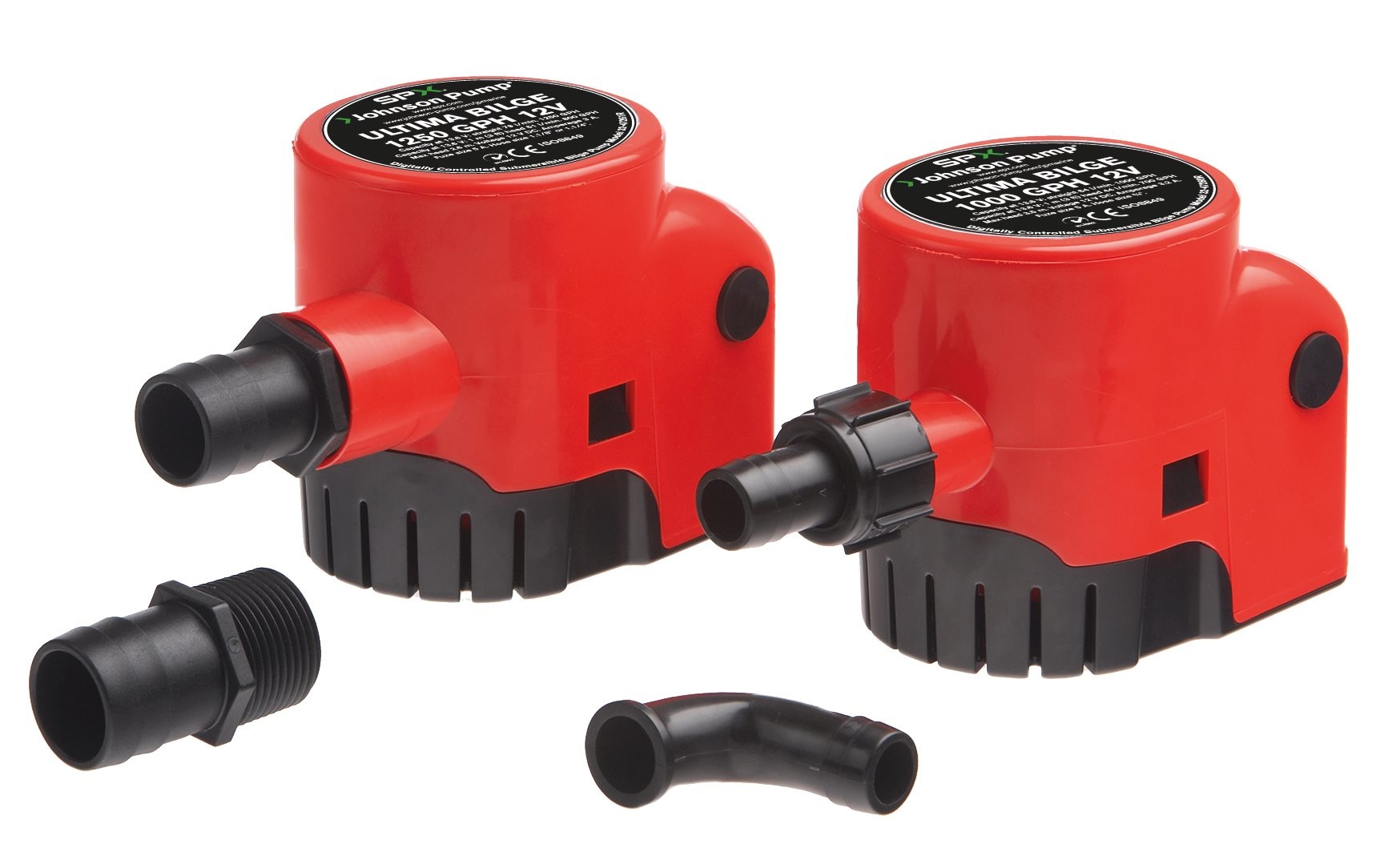 Johnson Ultima bilgepomp  600GPH  12V / 38 L/Min.